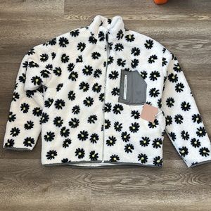 Plush Daisy Jacket. Size Medium. Brand new with tags.